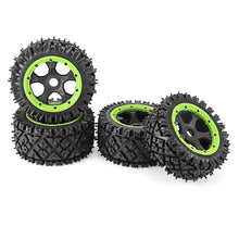 4PCS Rovan 85243 Front Rear Tires & Wheels for 1/5 HPI KM Baja 5B RC Car Parts
