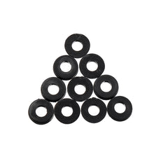 100Pcs M2 M2.5 M3 Black Plastic Nylon Washer Plated Spacer for RC Model
