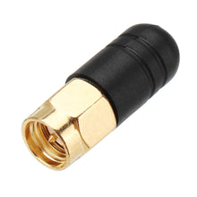 1PC 25mm 2.4G 2DBi Gain SMA-J Male Connector Black 90 Degree/Straight Mini Short FPV Thumb Antenna 