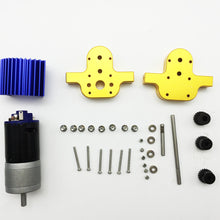 URUAV Metal Transfer Gear Box + 370 Motor Set for WPL B16 B24 B36 C24 JJRC Q65 1/16 Rc Car