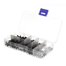340PCS Flat Round Head Screw Container Box Repair Tool Kit for HSP 1/10 RC Car DIY Parts 