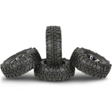 4Pcs AUSTAR AX-4020A 1.9 Inch 110mm 1/10 RC Car Tires with Alloy Hub For D90 SCX10 AXAIL RC4WD TF2 R