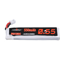 5Pcs URUAV 3.8V 550mAh 80C/160C 1S HV 4.35V PH2.0 Plug Lipo Battery for Emax Tinyhawk Kingkong/LDARC TINY