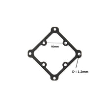 HBFPV Flight Controller Fixing Plate 25.5x25.5mm To 16x16mm M1.2/M2/M3 Mounting Hole Diatemer Carbon Fiber for RC Drone