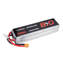 URUAV 14.8V 8000mAh 30/60C 4S Lipo Battery XT60 Plug for RC Quadcopter FPV Drone
