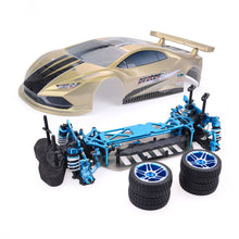ZD Racing Pirates3 TC-10 Kit 1/10 4WD RC Car Tourning Vehicles Frame Kit without Electronic Parts