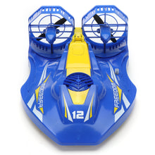 TKKJ A1 2.4G 4CH RC Twin-propeller Hovercraft EP Amphibious Boat with Double Motors RTR Model 