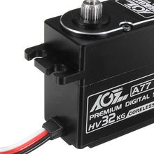 AGF A77CHL 32kg Coreless Metal Gear Dual Bearing Digital Servo For 450-600 Class Head-locking RC Helicopter RC Car