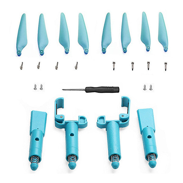 4PCS Landing Gear Propeller Set for Hubsan H117S Zino H117S Zino Pro RC Quadcopter