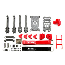 XDRC Yan 220mm Wheelbase 5mm Arm Racing Frame Kit Compatible with DJI Air Unit FPV System 