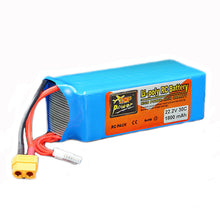 ALZRC Devil 380 420 480 22.2V 1800mah 6S 30C Lipo Battery XT60 ZOP Power