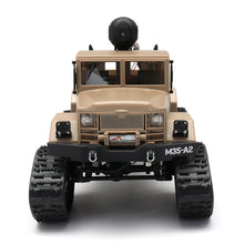 Fayee FY001 1/16 2.4G 4WD Rc Car 720P 0.3MP WIFI FPV Brushed Off-road Military Truck W/ LED Light 