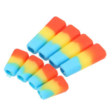 8 PCS Slicone Transmitter Anti-slipping Stick Switch Cap Sheath 