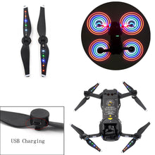 LED Charging Flash USB Charger Low-Noise Propeller For DJI Mavic Air RC Quadcopter Drone Accessories