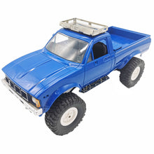 RBR/C Metal Luggage Roof Rack For 1/16 WPL C1 C24 Off-road Crawler Vehicle Models RC Car Parts 