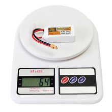 ZOP Power 7.4V 1000mAh 70C 2S Lipo Battery XT30 Plug
