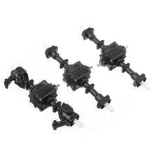 Differential Metal Front+Rear+Middle Bridge Axle For JJRC Q60 Q63 Q64 RC Car Parts