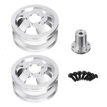 2Pcs WPL Metal RC Car Wheel Hub For 1/16 WPL 4WD B14 B24 6WD B16 B36 JJRC Q60 Q61 RC Car