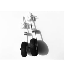 3mm/4mm Stand Support For RC Airplane Landing Gear Front wheel Steel Ring