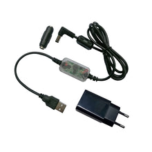 URUAV Upgraded 2 In 1 Lipo Battery Power Supply Charging Cable With 5V Adapter Filter  for Fatshark Skyzone EV200D EV300D FPV Goggles