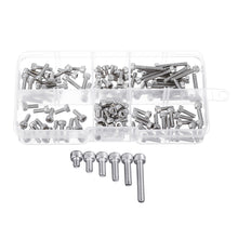 120Pcs M3 304 Stainless Steel DIN912 Screw Hex Socket Cap Repair Tools for RC Model