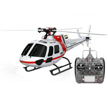 XK K123 6CH Brushless AS350 Scale RC Helicopter RTF Mode 2