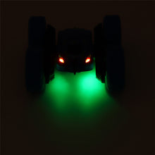JJRC Q9 1/28 2.4G 4CH RC Car Double-Sided Flip Electric Stunt Drift Vehicles with LED Light Model 