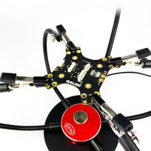 BANGSTOOL Soldering Station 4 Arm Third Hand with 8 times Magnifying LED Light for RC Drone FPV Racing