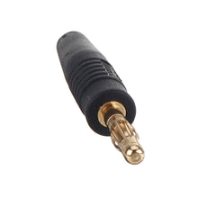 Amass 4mm Banana Bullet Connector Plug With Black/Red Color Rubber Sheath for Adapter Cable