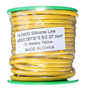10m 14AWG Wire Soft Silicone Cable Wire High Temperature Tinned Copper