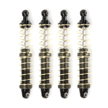 Gold 4pcs Per Set 90mm Shock Absorber for AL6061 T6 SUS Axial SCX10 RC Car