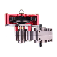 RC 1/10 Upgrade Aluminum Fully Assembled Transmission Metal Gearbox For Axial SCX10 Cars Parts
