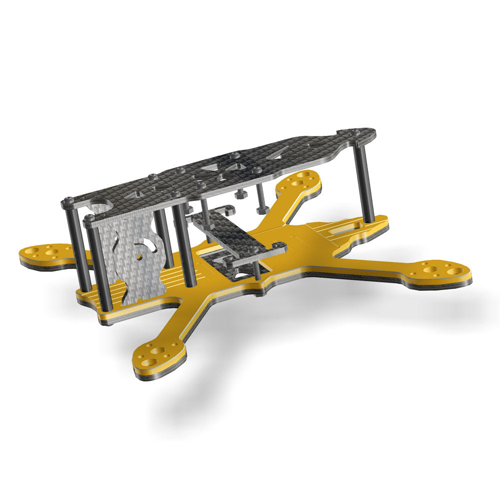 D3 146mm Wheelbase 4mm Arm 3 Inch Racing Frame Kit Compatible DJI Digital Air Unit FPV System