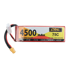 ZOP Power 11.1V 4500mAh 75C 3S Lipo Battery XT60 Plug for RC Drone Car Boat Helicopter Airplane