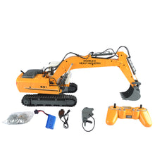 Double E E561-003 RC Excavator Alloy 3 In 1 Engineer Robot Car With Metal Bucket And Dig Hand
