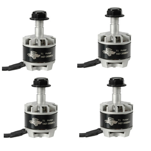 4 PCS BrotherHobby Tornado T1 1407 3600KV 3-4S Brushless Motor CW for RC FPV Racing Drone