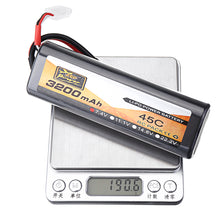 ZOP Power 7.4V 3200mAh 45C 2S Lipo Battery T Plug for RC Car