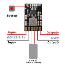 5Pcs BS301CV 4 in 1 2.1A 4.2V Charge Discharger DC-DC Boost Converter Power Supply Module Board