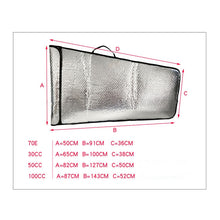 Bubble Protection Wing Tote Bag Pack Silver For 2 Wings & Tube to 70E 30CC 50CC 100CC RC Airplane Fixed-wing 