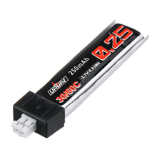 5Pcs URUAV 3.7V 250mAh 30C/60C 1S Lipo Battery PH2.0 for Tiny Whoop TINY6 6X