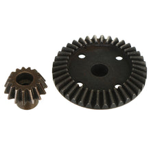 Black Ring Gear With Pinion Gear For 1/18 Wltoys A959 A969 A979 K929 RC Car Parts