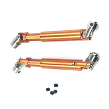 2PCS Universal Metal 66-138MM Drive Shaft For AXIAL SCX10 ELECTRIC 4WD RC Car