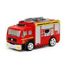 Coke Can Shenqiwei 8027 1:58 Water Tank Truck Fire-Engine RC Car Mini 4 Channel 