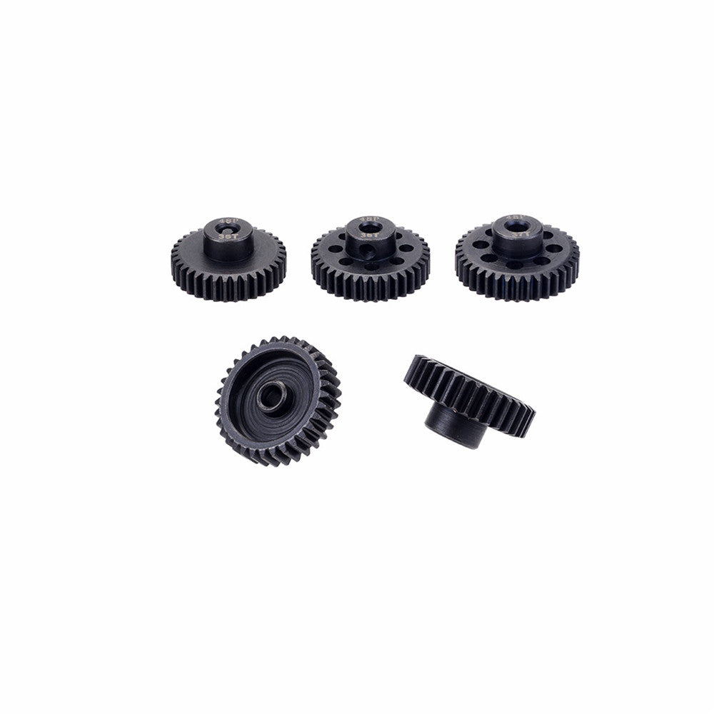 5PCS 48DP 33T 34T 35T 36T 37T Metal Pinion Motor Gear for 3.175mm Shaft 1/10 RC Car Engine