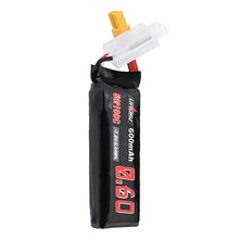 4Pcs URUAV 7.4V 600mAh 50C/100C 2S Lipo Battery XT30 Plug for XK K130 Helicopter