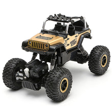 WESIPI 3053R 1/18 2.4G 4WD Hummer RC Car Rock Crawler Off-Road RTR Vehicles W/ LED Light Toy
