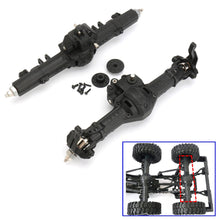 Front +Rear Black Gear Box Set for 1/10 Axle HG P401/P402/P601 Crawler RC Car Truck Parts