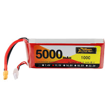ZOP Power 11.1V 5000mAh 100C 3S Lipo Battery XT60 Plug for RC Quadcopter Car Airplane