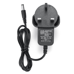 12V 1A Ride On Car Bike Battery Charger AC Adapter for Kids Electric Scooter