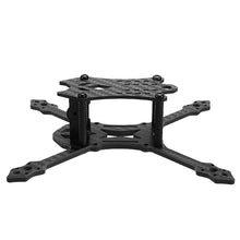 Realacc Blackbird 140 140mm  4mm Arm Carbon Fiber RC Drone FPV Racing Frame Kit with PDB and Battery Strap